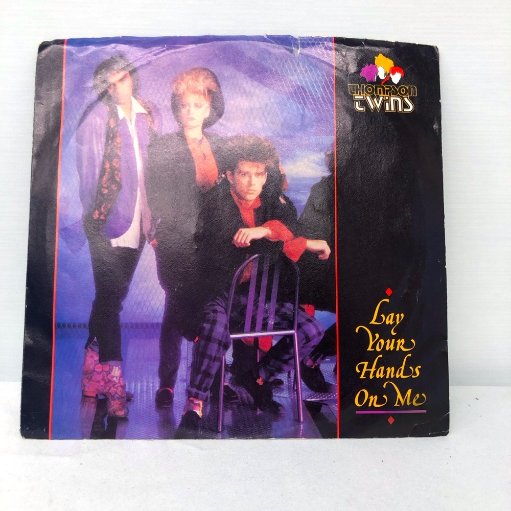 Thompson Twins 45 Record Lay Your Hands On Me